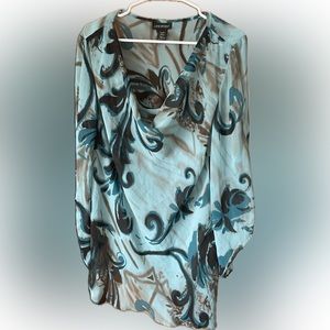Lane Bryant Sheer Blouse